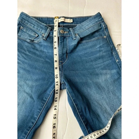 Levi’s Mid Rise skinny Jeans Size 4 - Picture 8 of 9